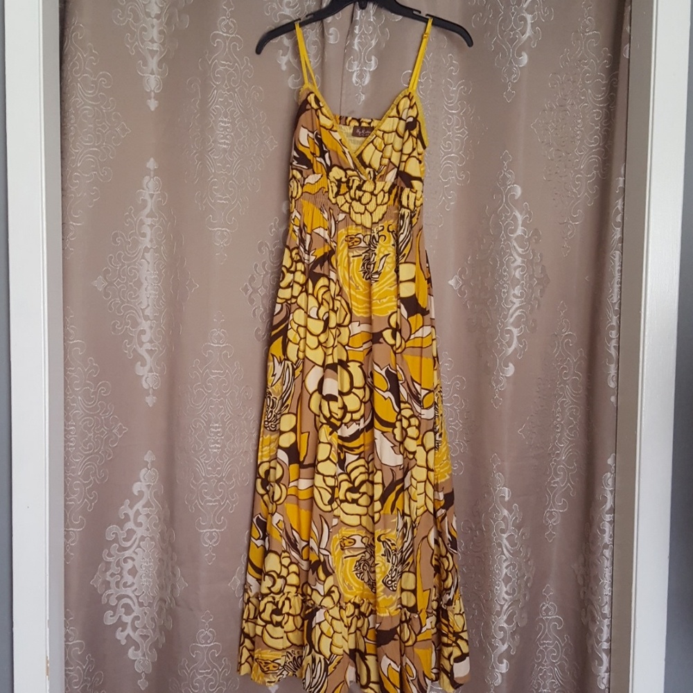 Floral maxi dress